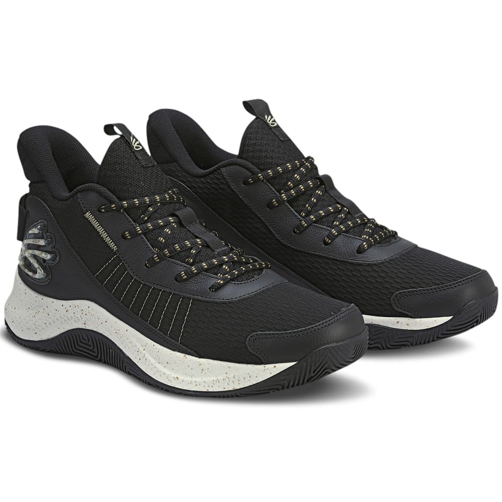Tênis de Basquete Masculino Under Armour Curry 3Z7 Preto 3