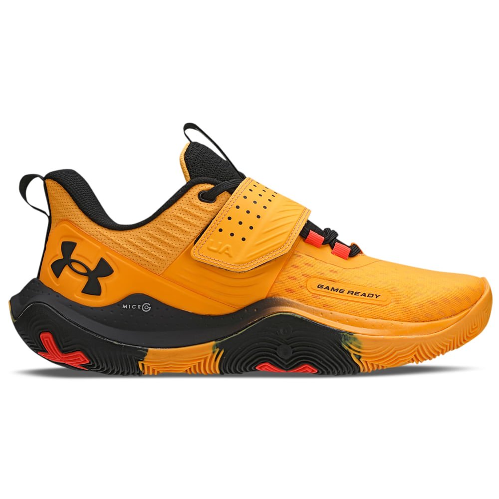 Tênis de Basquete Masculino Under Armour Buzzer SE Laranja 1