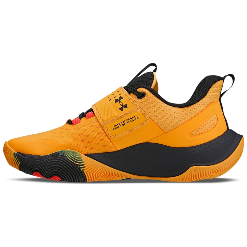 Tênis de Basquete Masculino Under Armour Buzzer SE Laranja 2