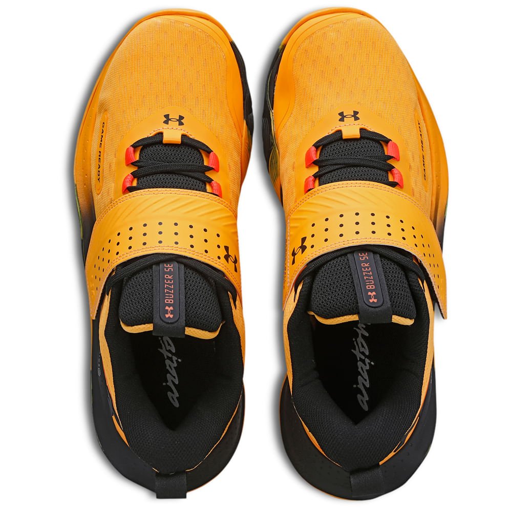 Tênis de Basquete Masculino Under Armour Buzzer SE Laranja 4