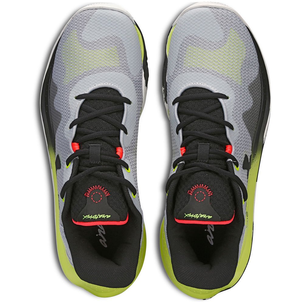 Tênis de Basquete Masculino Under Armour Buzzer Cinza 4