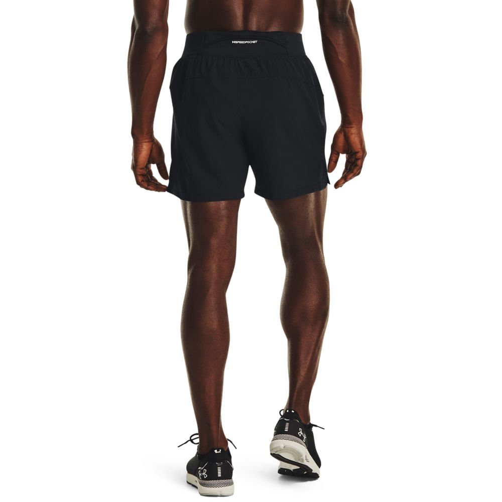 Shorts de Treino Masculino Under Armour Launch Elite 5 Preto 2