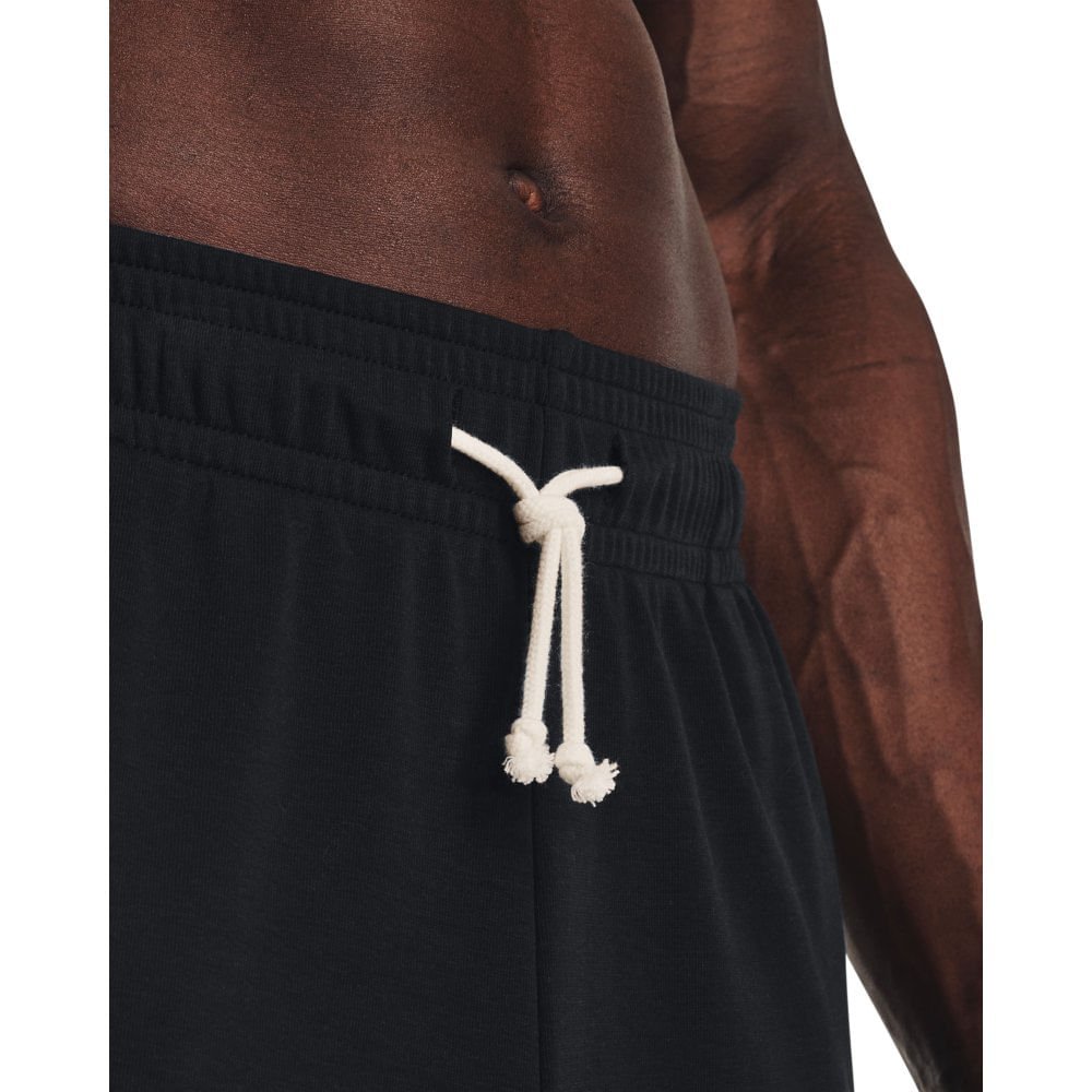 Calça de Treino Masculina Under Armour Rival Terry Preto 3