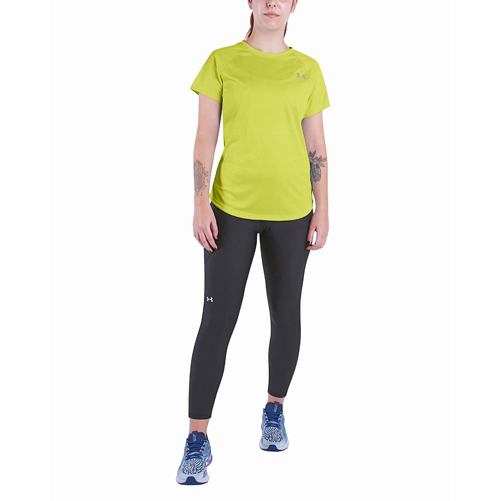 Remera Under Armour Running Speed Stride Mujer Fucsia