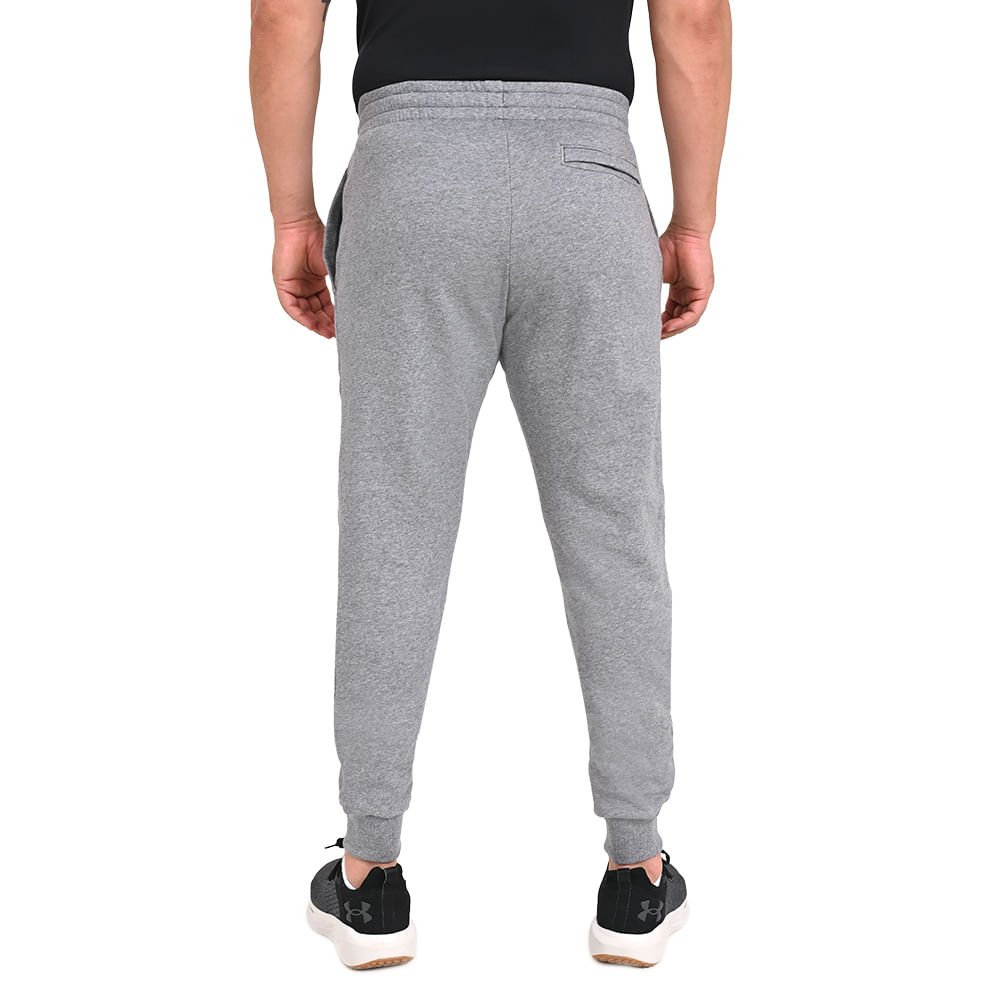 Calça de Treino Masculina Under Armour Rival Fleece Jogger Cinza 2