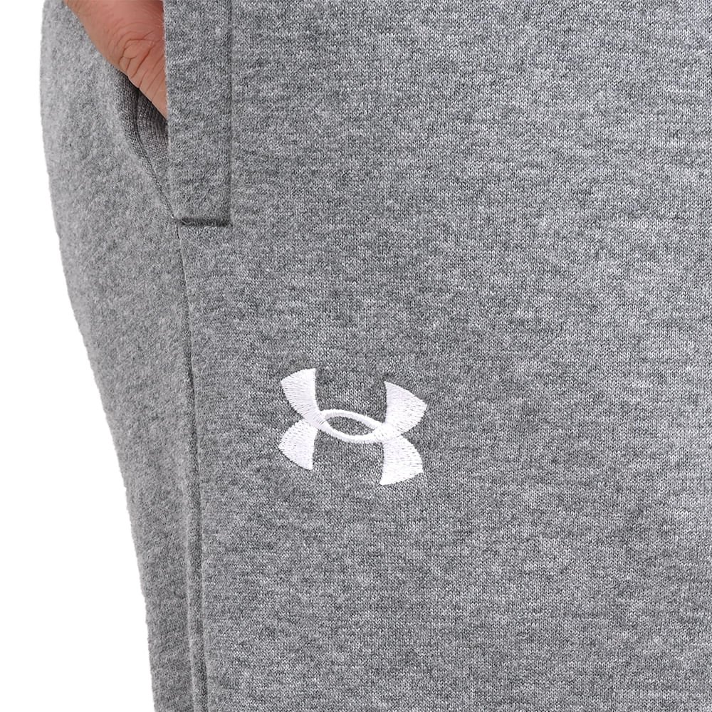 Calça de Treino Masculina Under Armour Rival Fleece Jogger Cinza 7