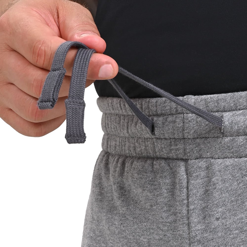 Calça de Treino Masculina Under Armour Rival Fleece Jogger Cinza 9