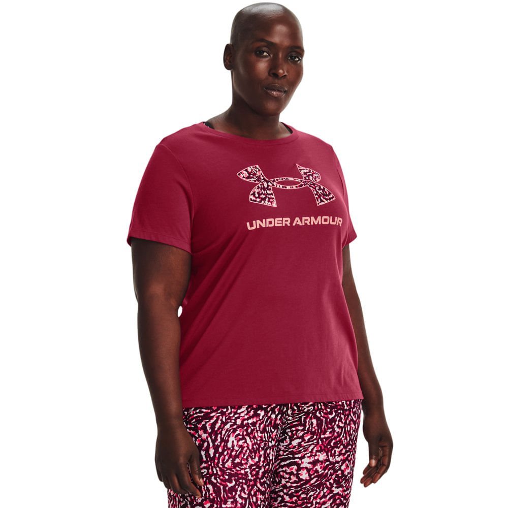 Camiseta de Treino Plus Size Feminina Under Armour Live Sportstyle