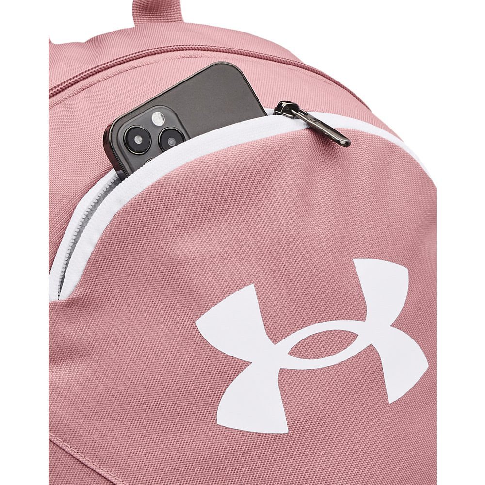 Mochila Unissex Under Armour Hustle Lite Rosa 4