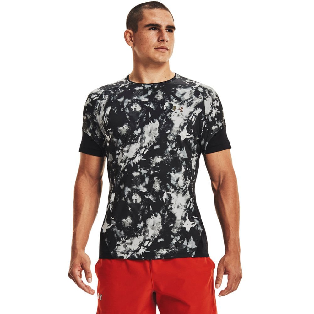 Camiseta de Compressão Under Armour RUSH HeatGear - Masculina em Promoção