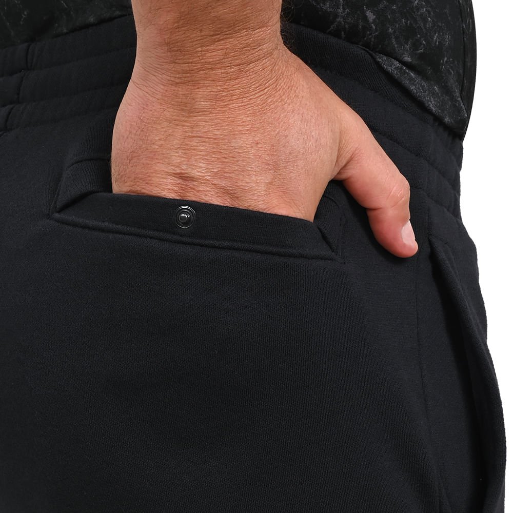 Calça de Treino Masculina Under Armour Rival Fleece Jogger Preto 8