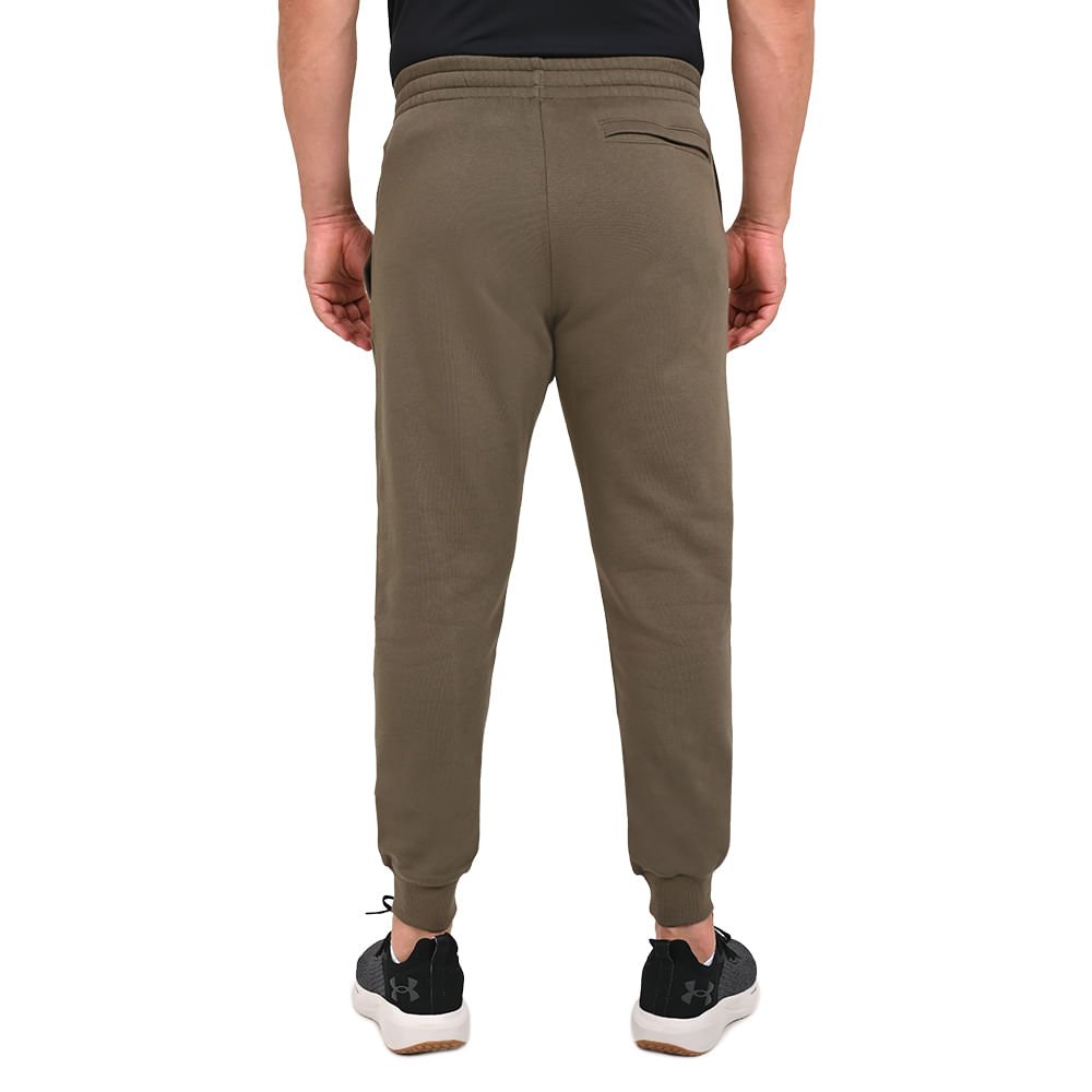 Calça de Treino Masculina Under Armour Rival Fleece Jogger Verde 4