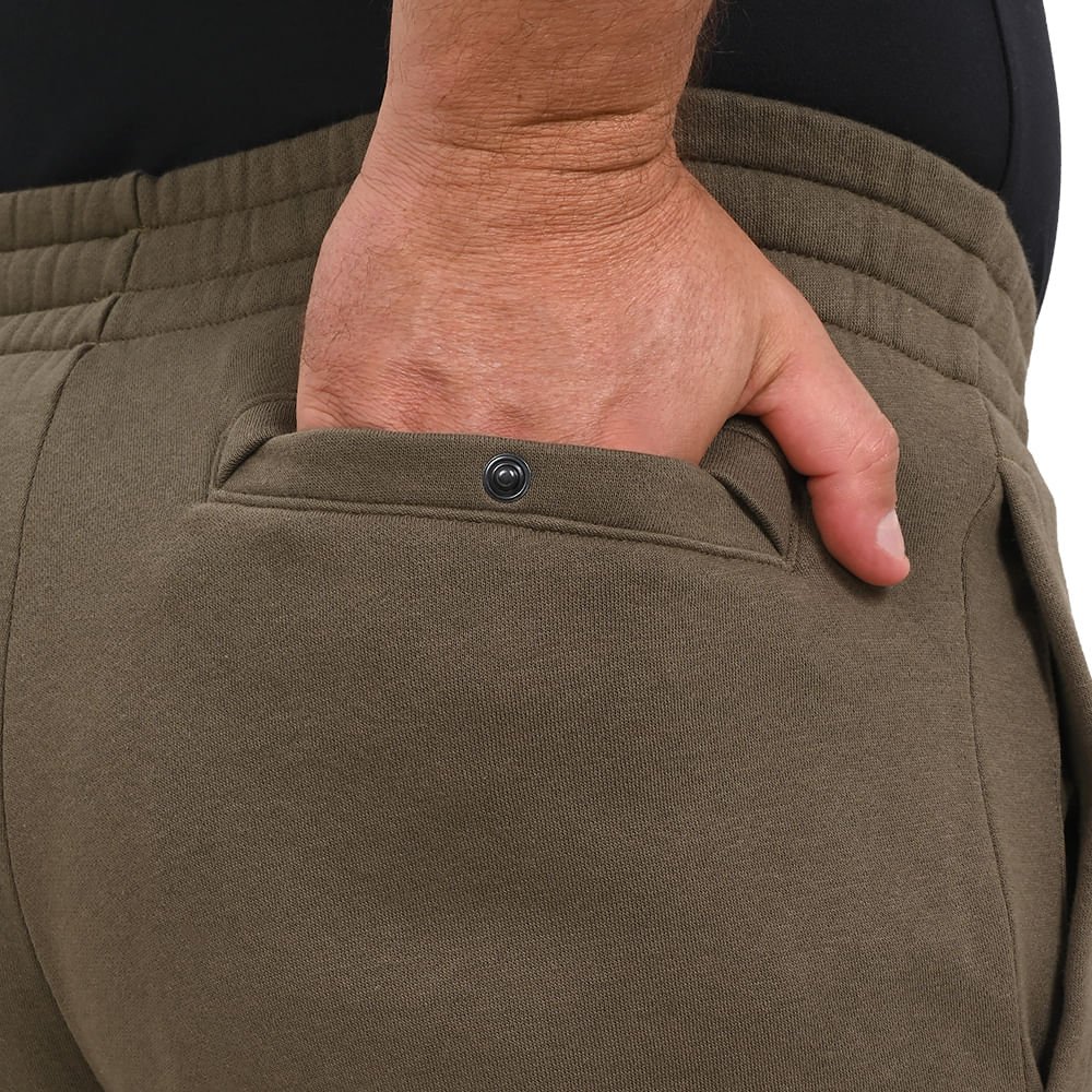 Calça de Treino Masculina Under Armour Rival Fleece Jogger Verde 9