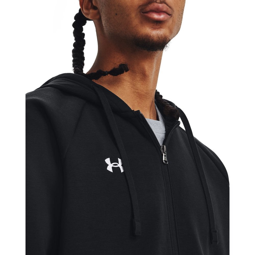 Moletom Sportstyle Under Armour Rival Fleece Masculino Preto 3
