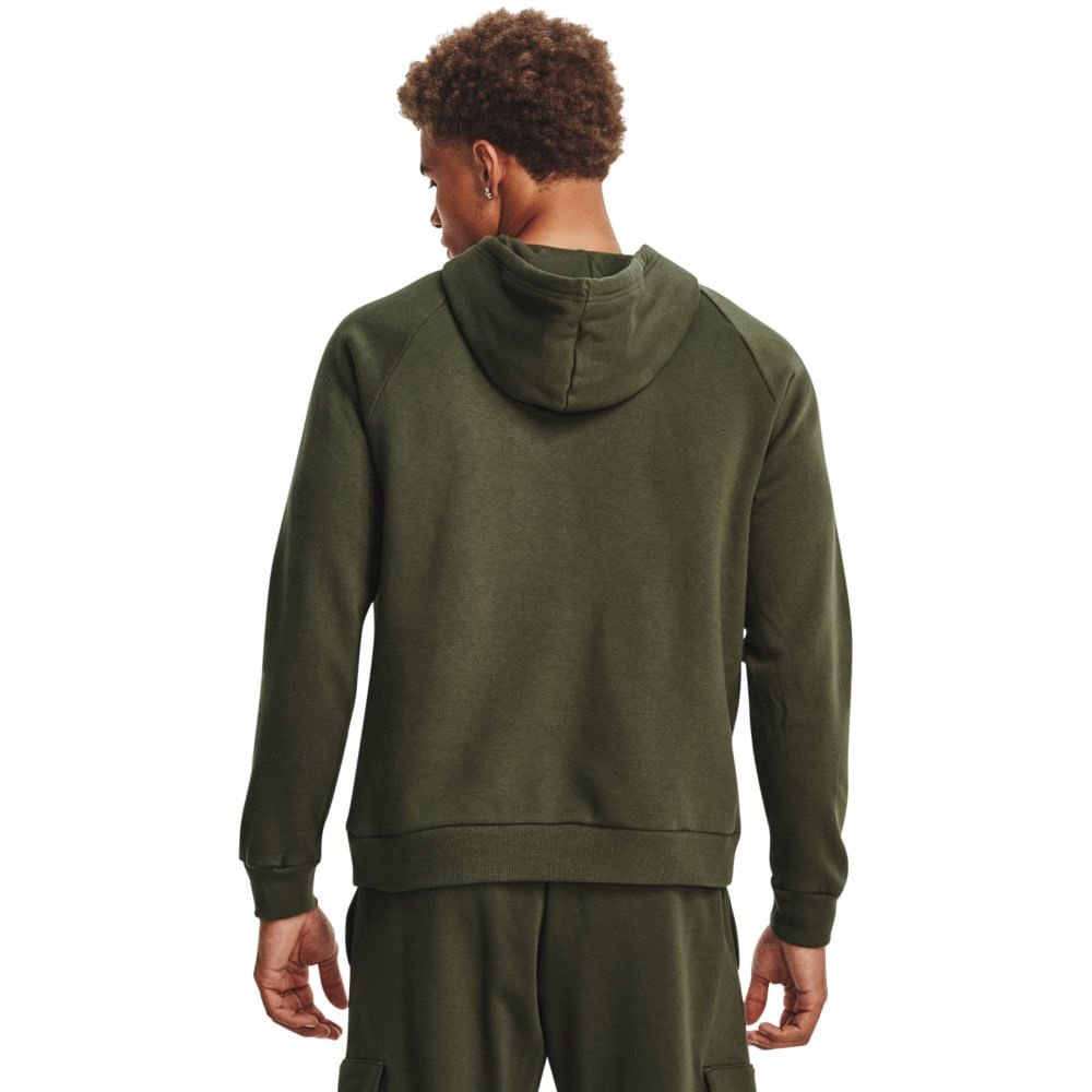 Moletom Masculino Under Armour Rival Fleece Verde 2