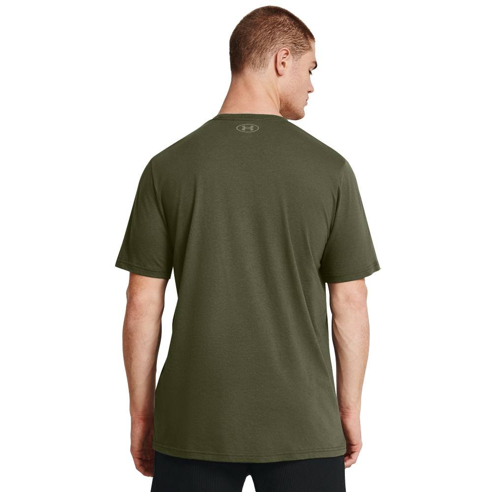 Camiseta Under Armour Big Logo Fill Verde 2