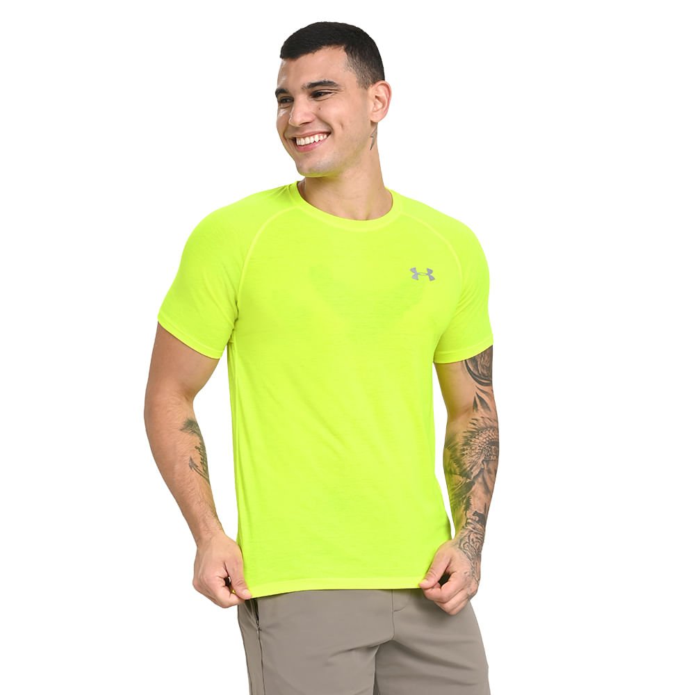 Camiseta de Corrida Masculina Under Armour Streaker Run