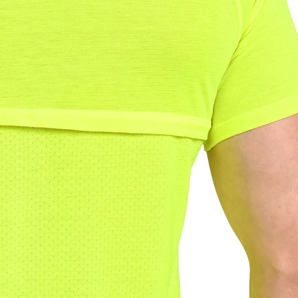 Camiseta de Corrida Masculina Under Armour Streaker Run Verde 6