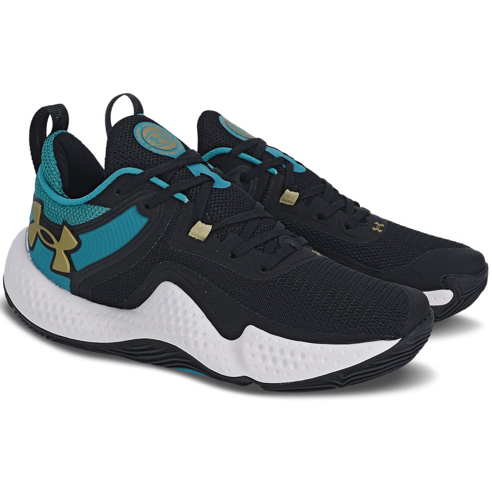 Tênis de Basquete Masculino Under Armour Dagger Preto 3