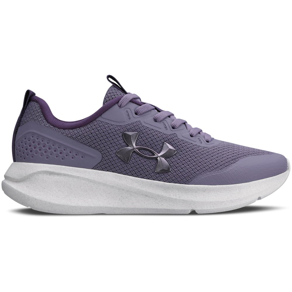 Tênis de Corrida Feminina Under Armour Charged Essential 2 Roxo 1