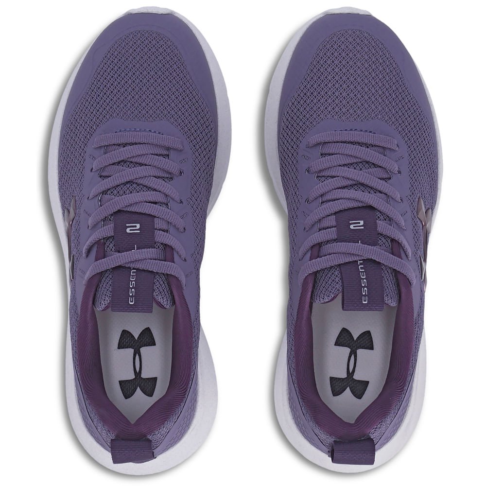 Tênis de Corrida Feminina Under Armour Charged Essential 2 Roxo 3