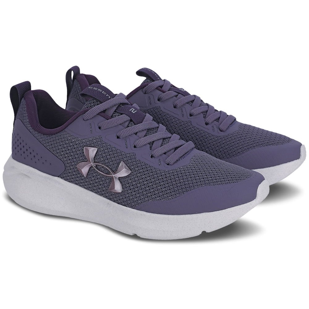 Tênis de Corrida Feminina Under Armour Charged Essential 2 Roxo 4