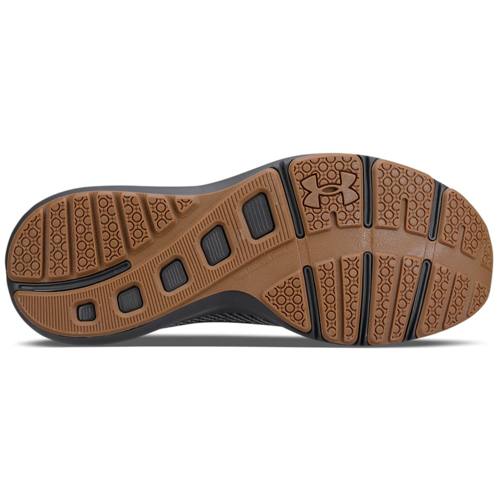 Tênis de Corrida Masculino Under Armour Charged Beat Cinza 5