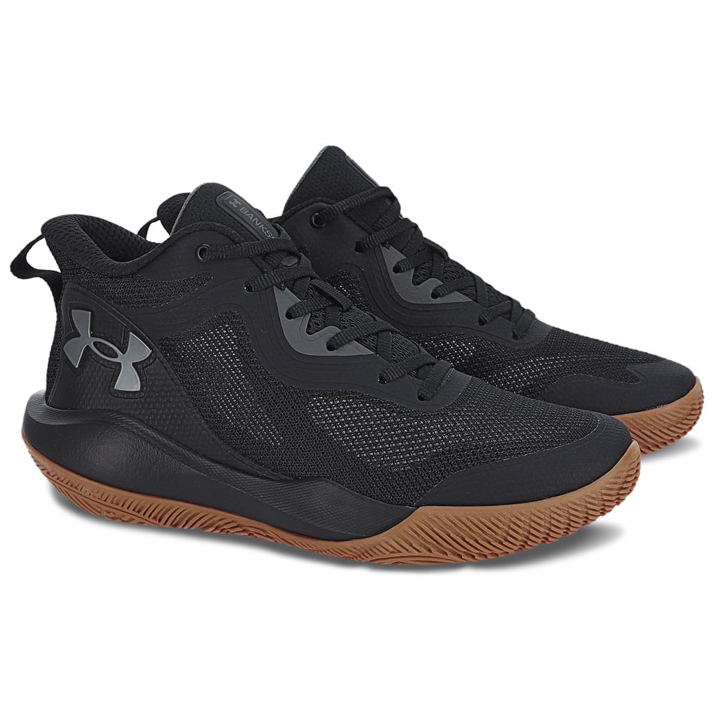 Tênis de Basquete Masculino Under Armour Bankshot Preto 4