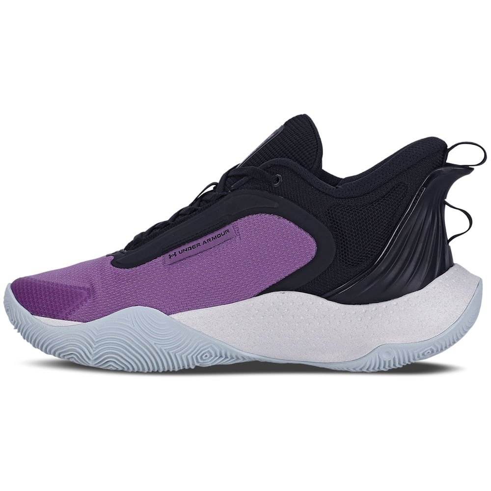 Tênis de Basquete Masculino Under Armour Swish Roxo 2