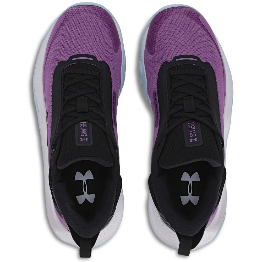 Tênis de Basquete Masculino Under Armour Swish Roxo 3