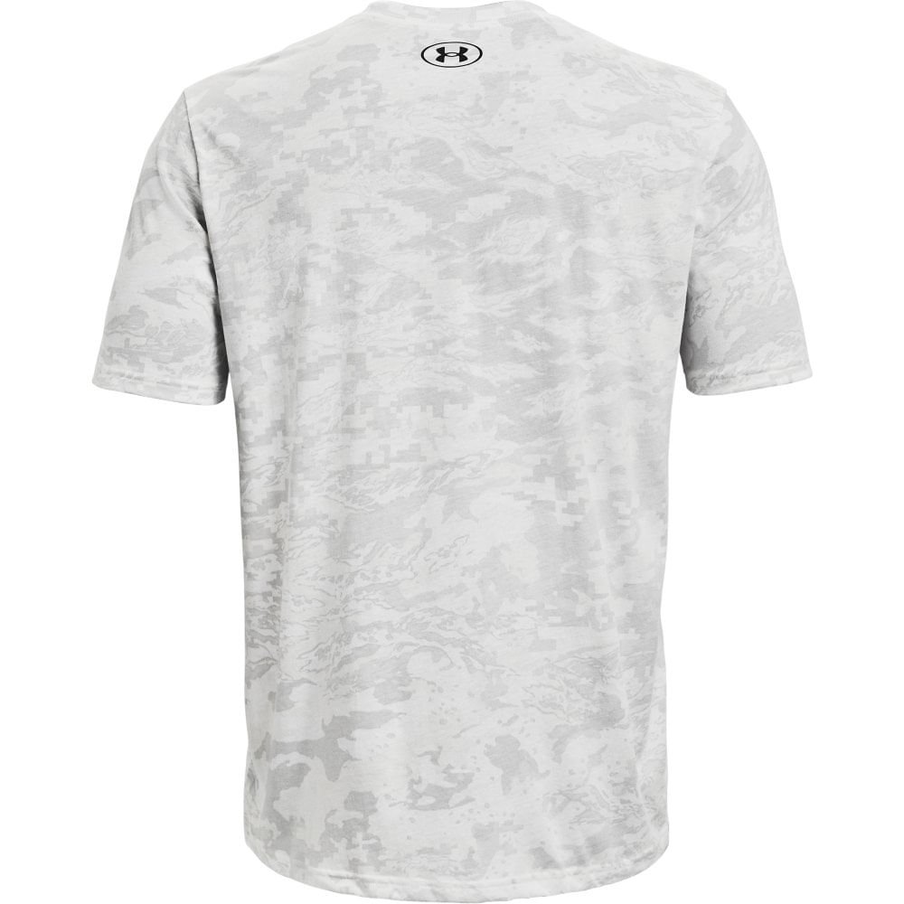 Camiseta Masculina Under Armour Abc Camo Branco 2