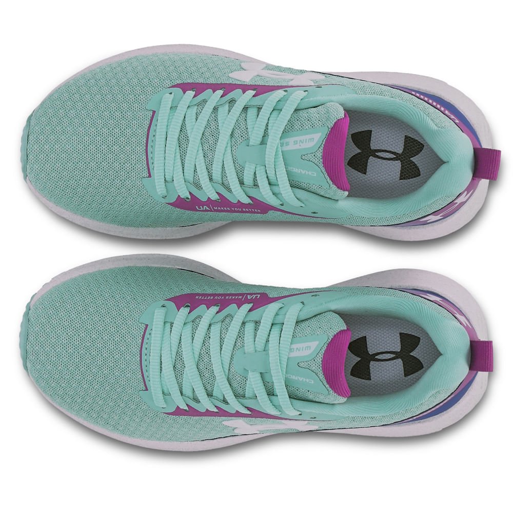 Tênis Infantil Under Armour Charged Wing SE Verde 2
