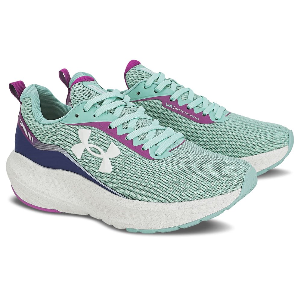 Tênis Infantil Under Armour Charged Wing SE Verde 3