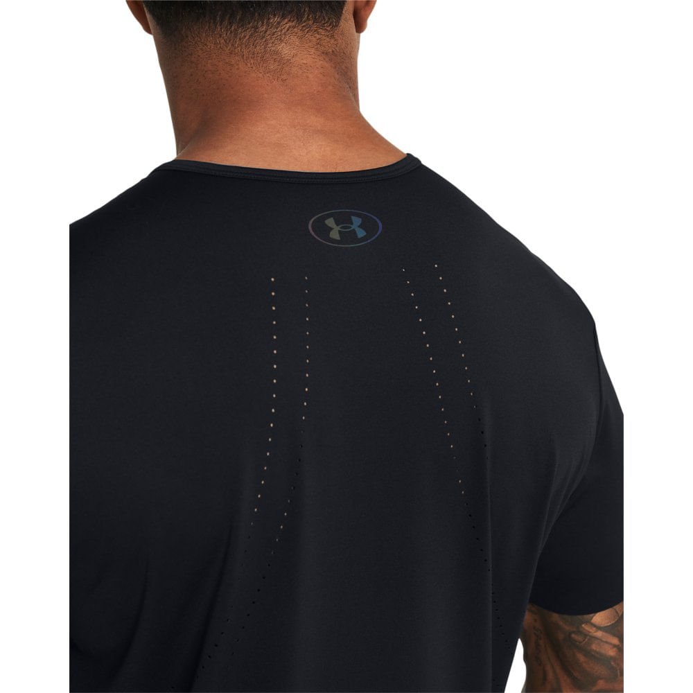 Camiseta de Treino Masculina Under Armour Vanish Elite Vent Preto 3