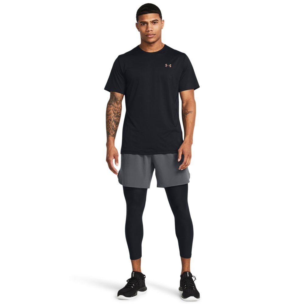 Camiseta de Treino Masculina Under Armour Vanish Elite Vent Preto 4