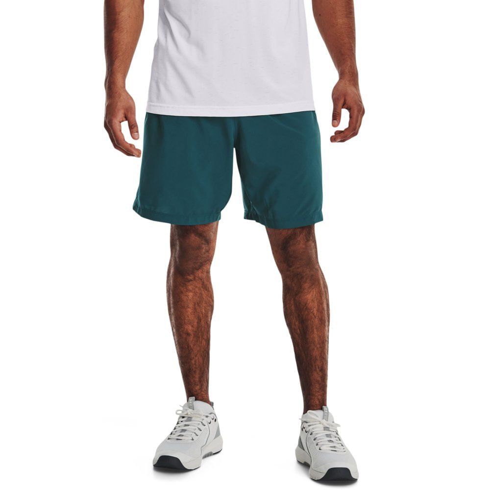 Shorts de Treino Masculino Under Armour Woven Graphic Verde 1