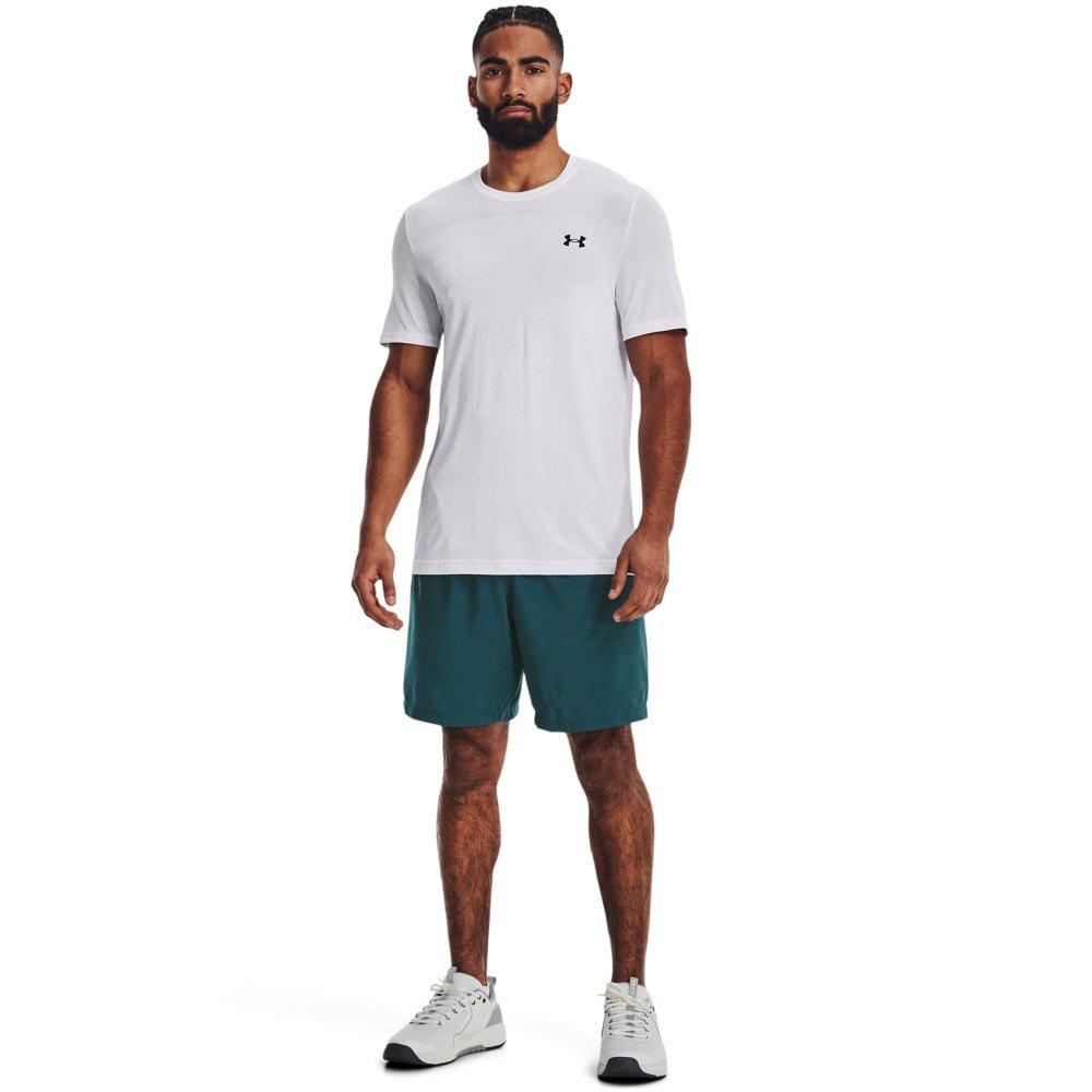 Shorts de Treino Masculino Under Armour Woven Graphic Verde 2