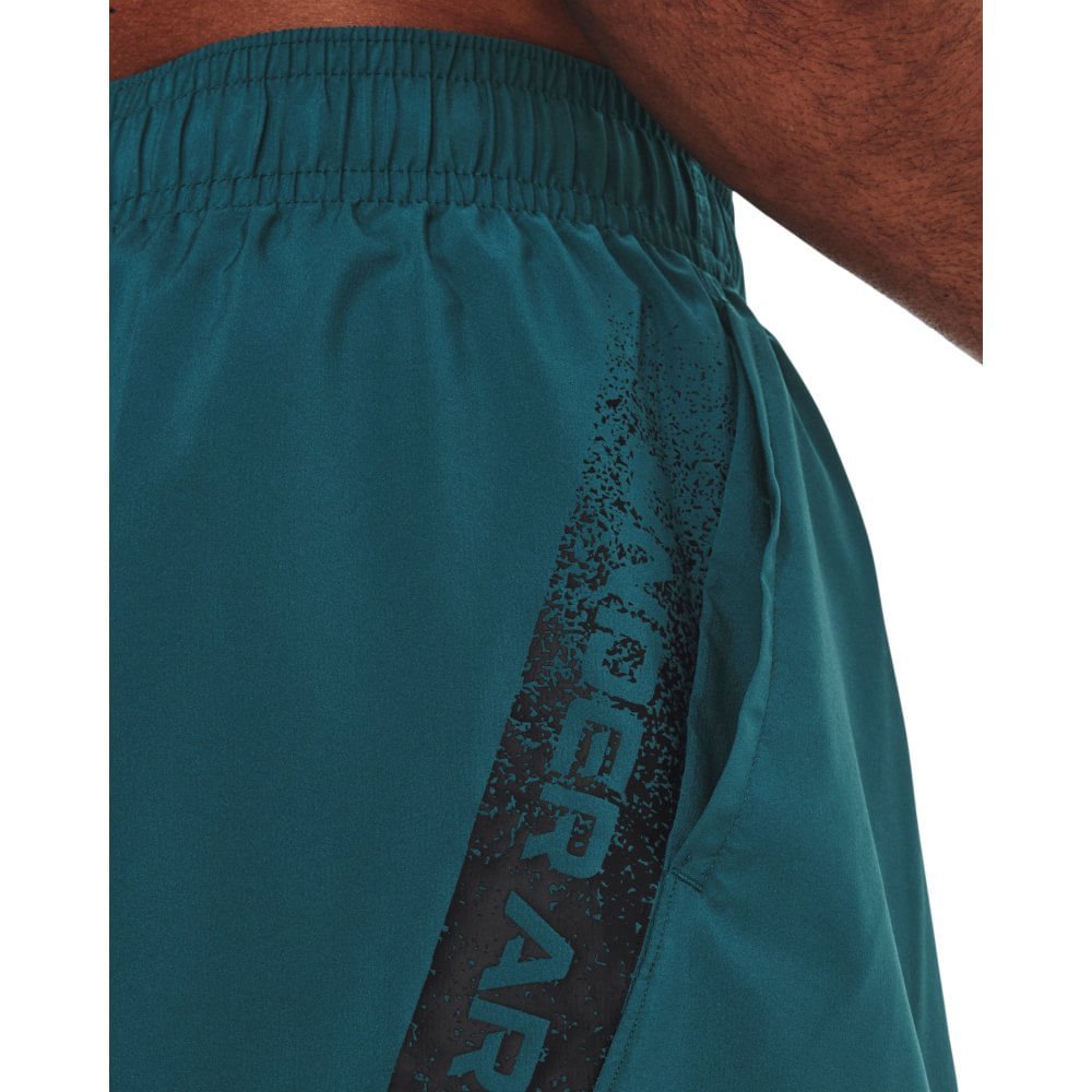 Shorts de Treino Masculino Under Armour Woven Graphic Verde 5