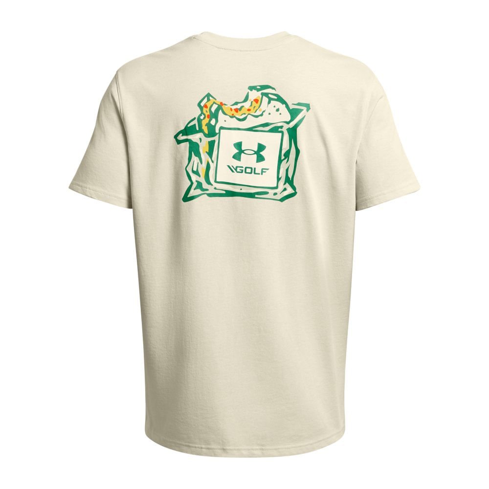 Camiseta Masculina Under Armour Playoff LE Bege 4
