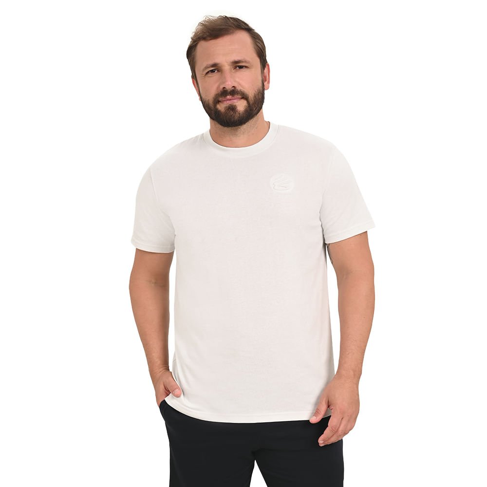 Camiseta Masculina Under Armour Curry Emboss Heavyweight Off White 3