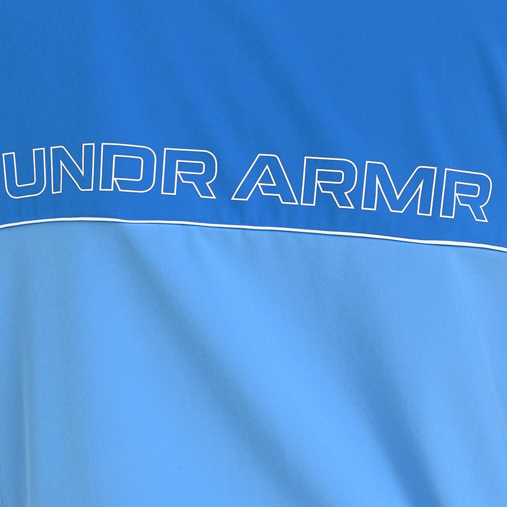 Jaqueta de Treino Masculina Under Armour Baseline Woven Azul 10