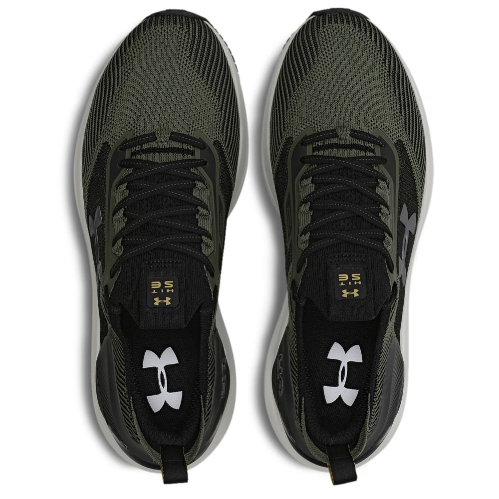 Tênis de Corrida Masculino Under Armour Charged Hit SE Verde 2