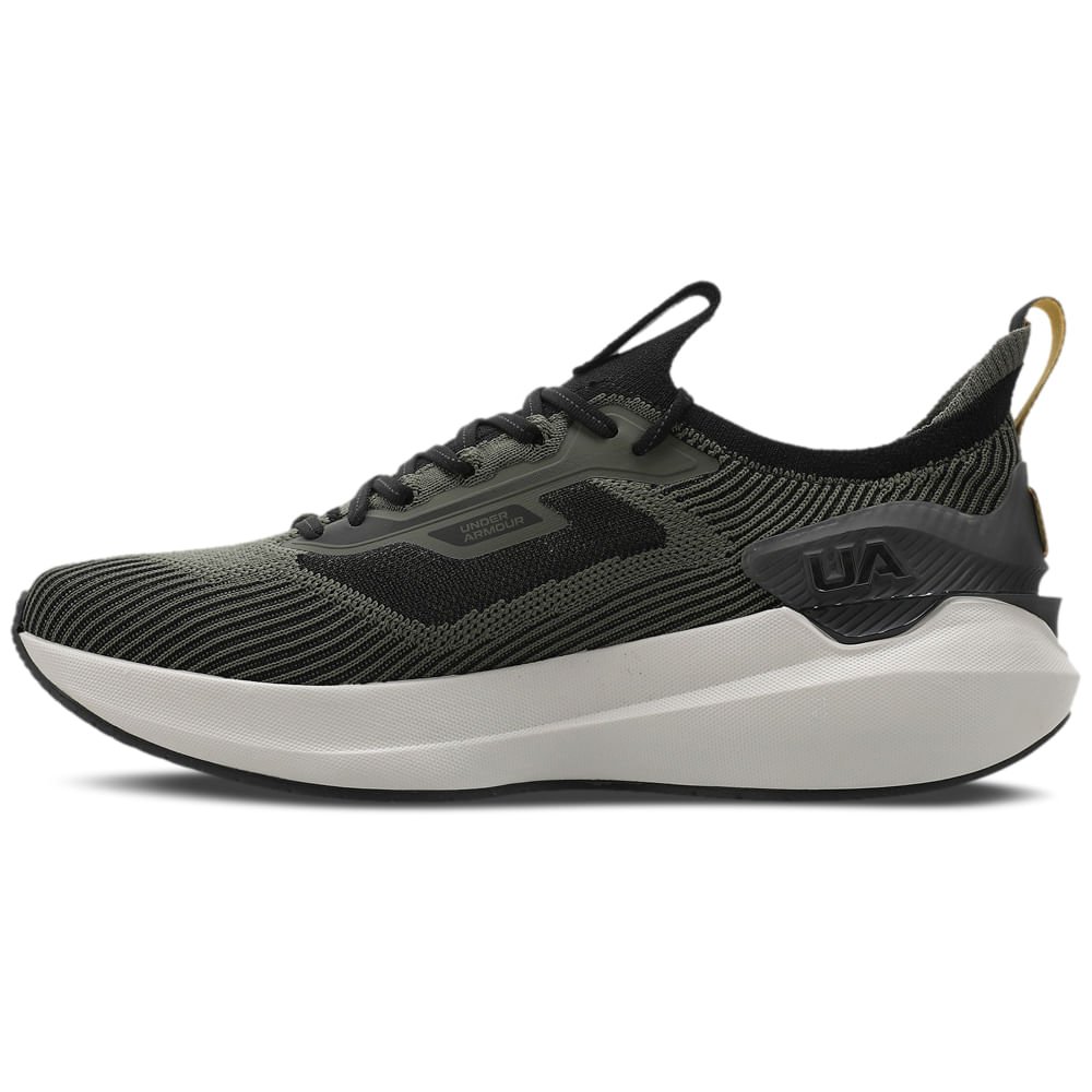 Tênis de Corrida Masculino Under Armour Charged Hit SE Verde 4