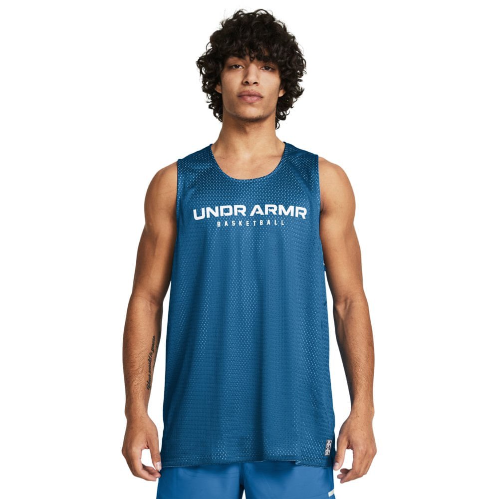Regata de Basquete Masculino Under Armour Baseline Reversible