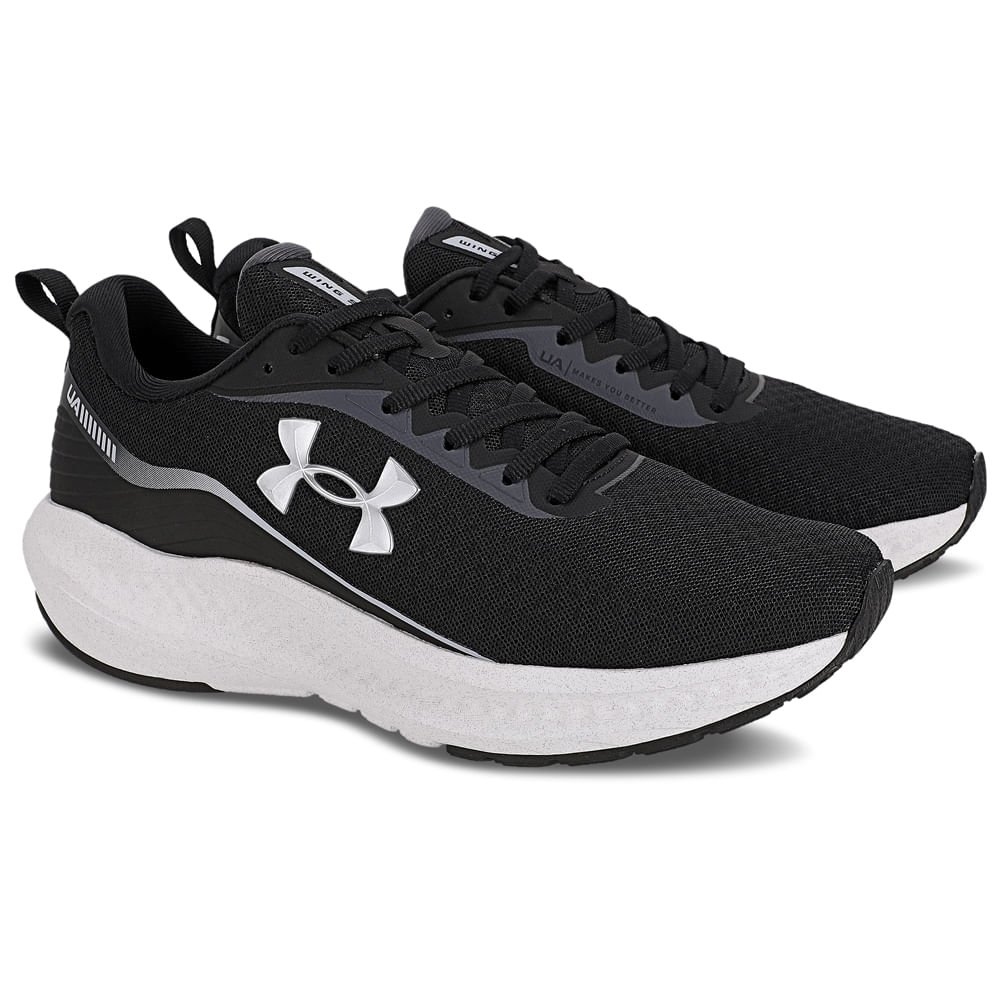 Tênis Infantil Under Armour Charged Wing SE Preto 3