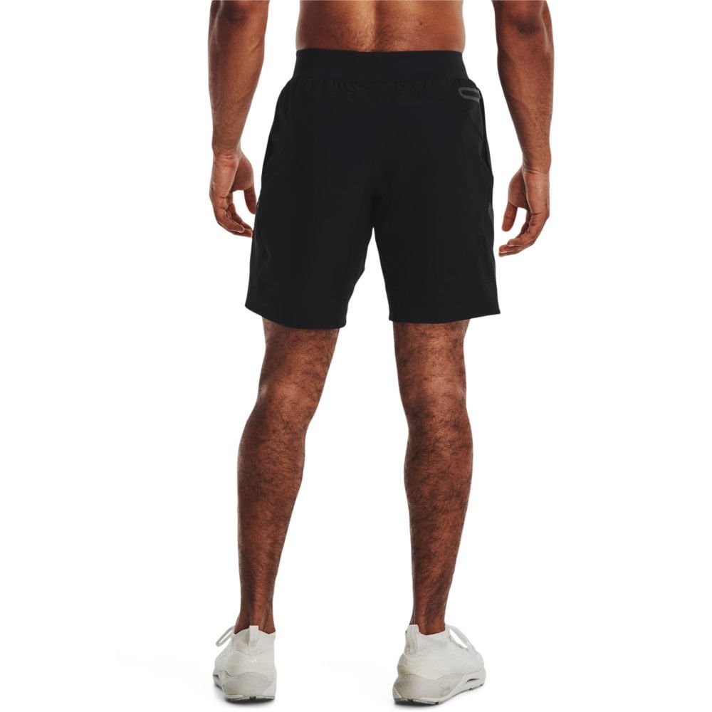 Shorts de Treino Masculino Under Armour Unstoppable Preto 2
