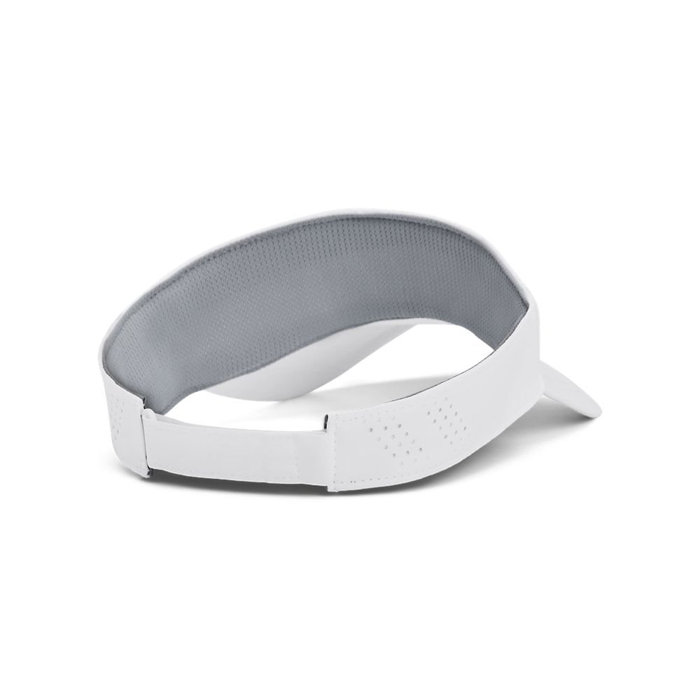 Viseira de Corrida Under Armour Iso-Chill Launch Branco 2