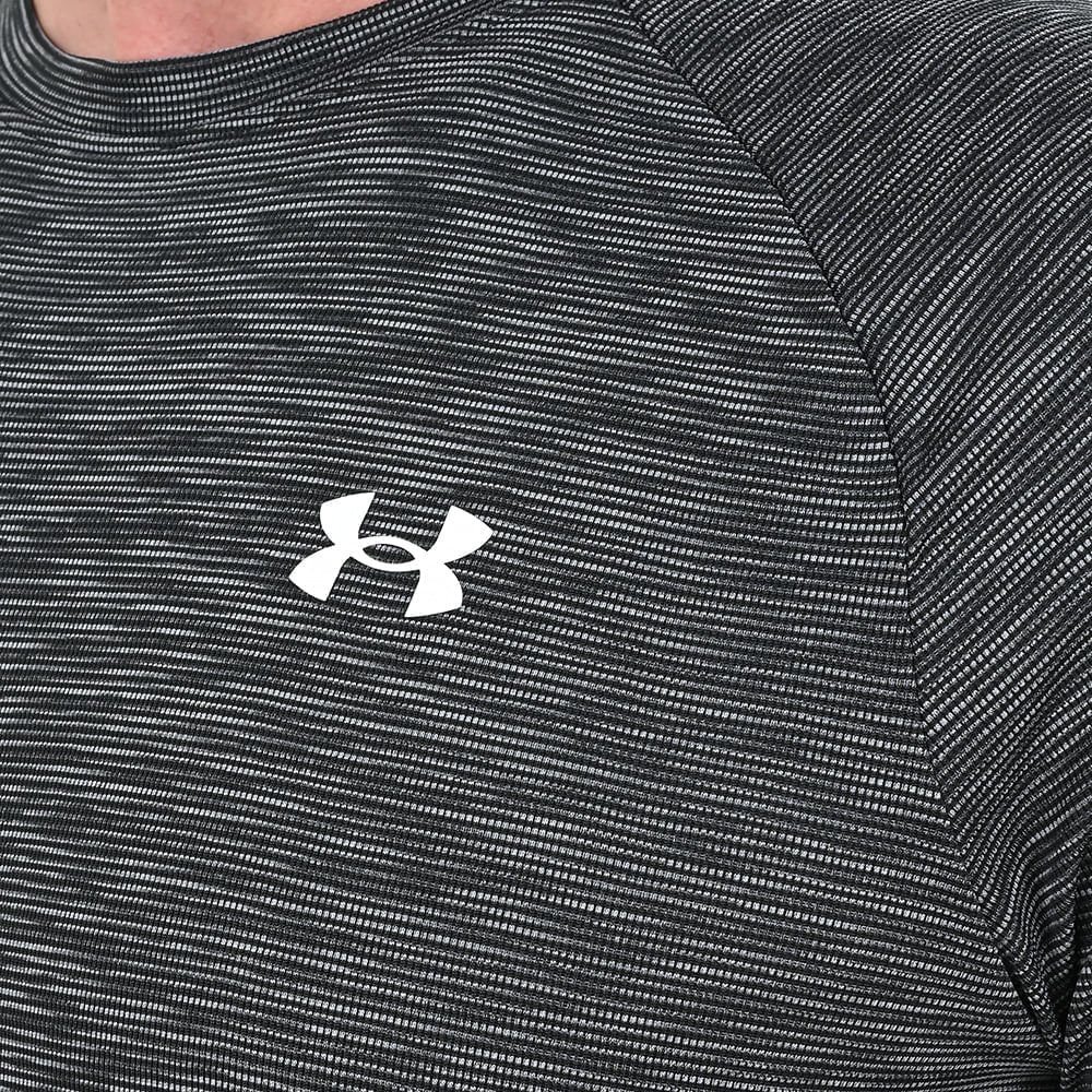 Camiseta de Treino Masculino Under Armour Tech Textured Preto 6