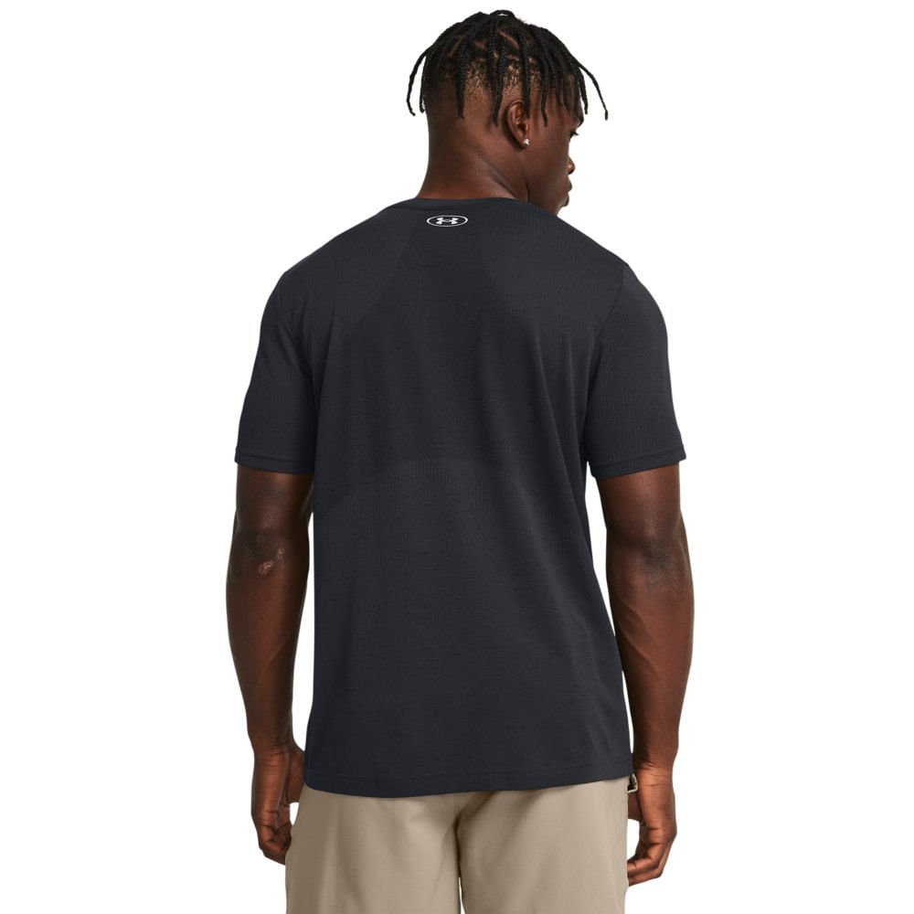 Camiseta de Treino Masculina Under Armour Vanish Seamless Preto 2