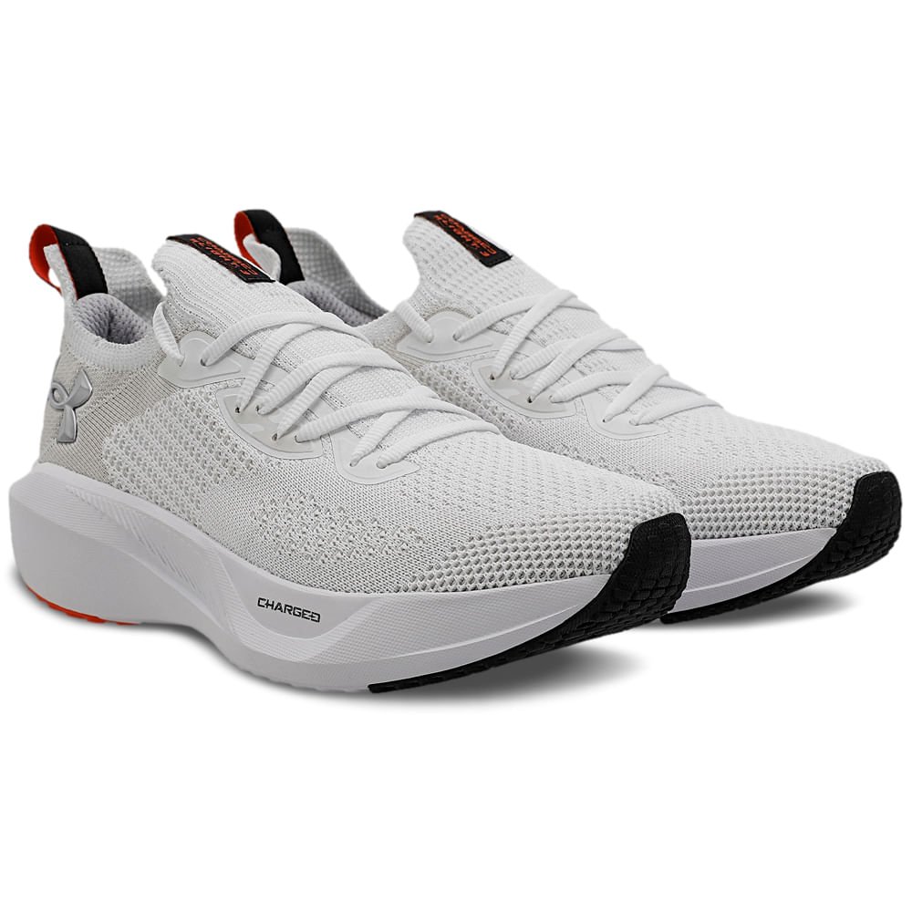 Tênis de Corrida Under Armour Charged Slight 3 Branco 3